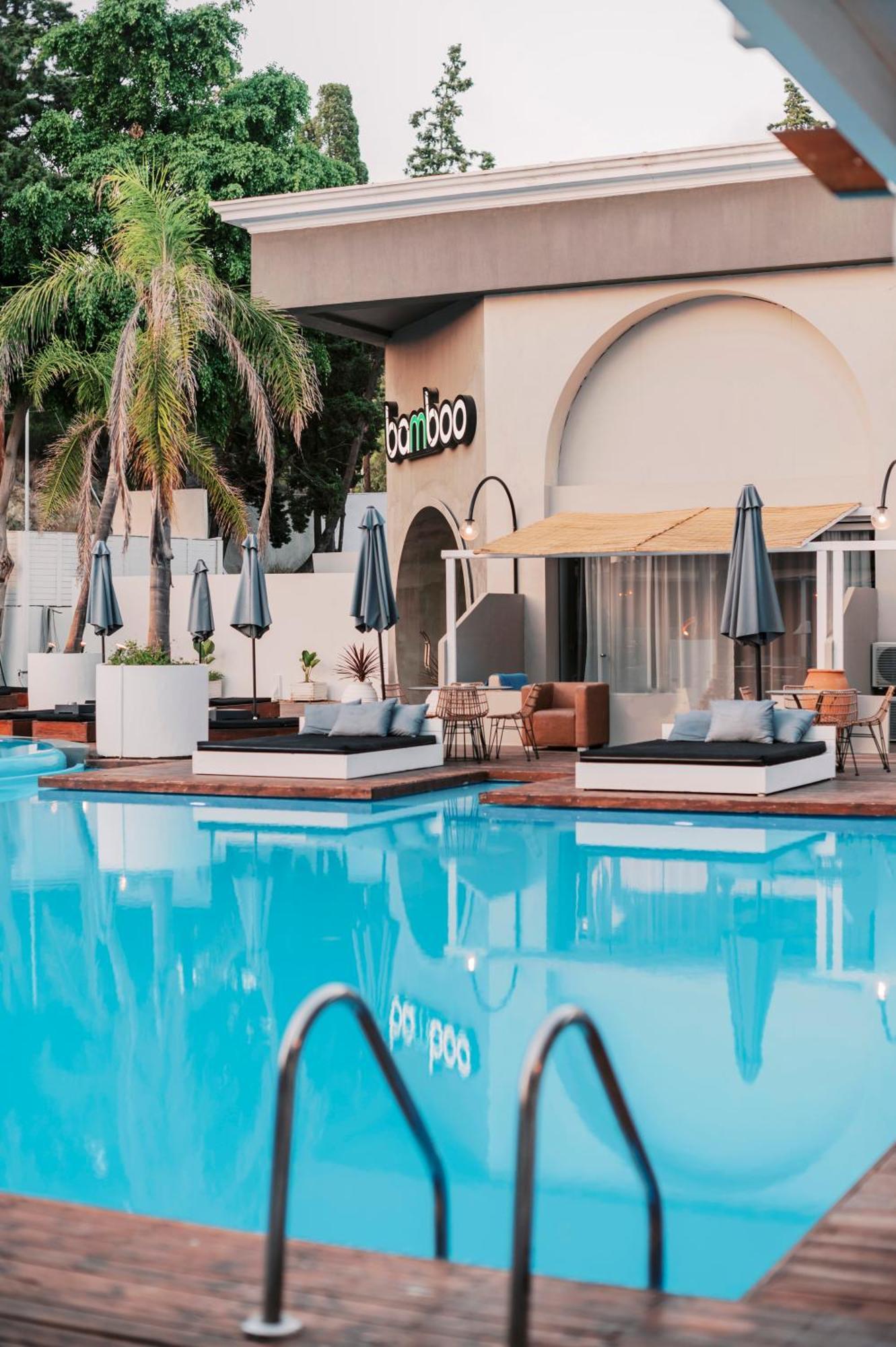 Bamboo Suites Hotel Ialysos  Bagian luar foto