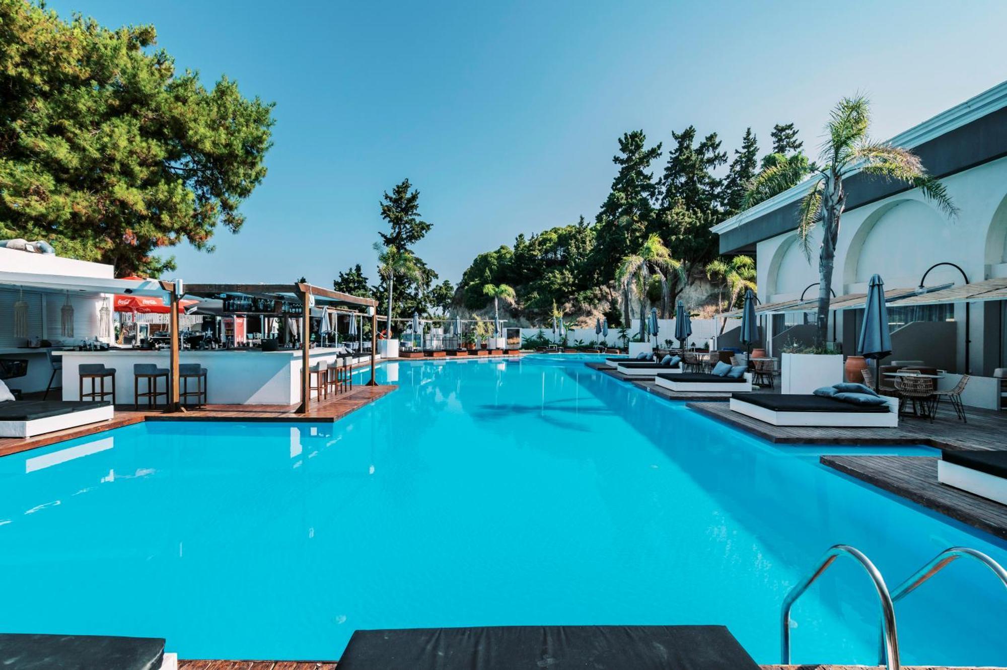 Bamboo Suites Hotel Ialysos  Bagian luar foto